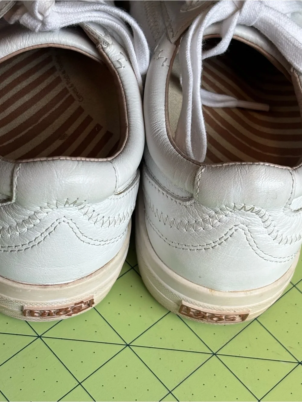 TAOS Plim Soul All Leather Sneakers Sz 7.5   Discontinued model.  Glove leather
